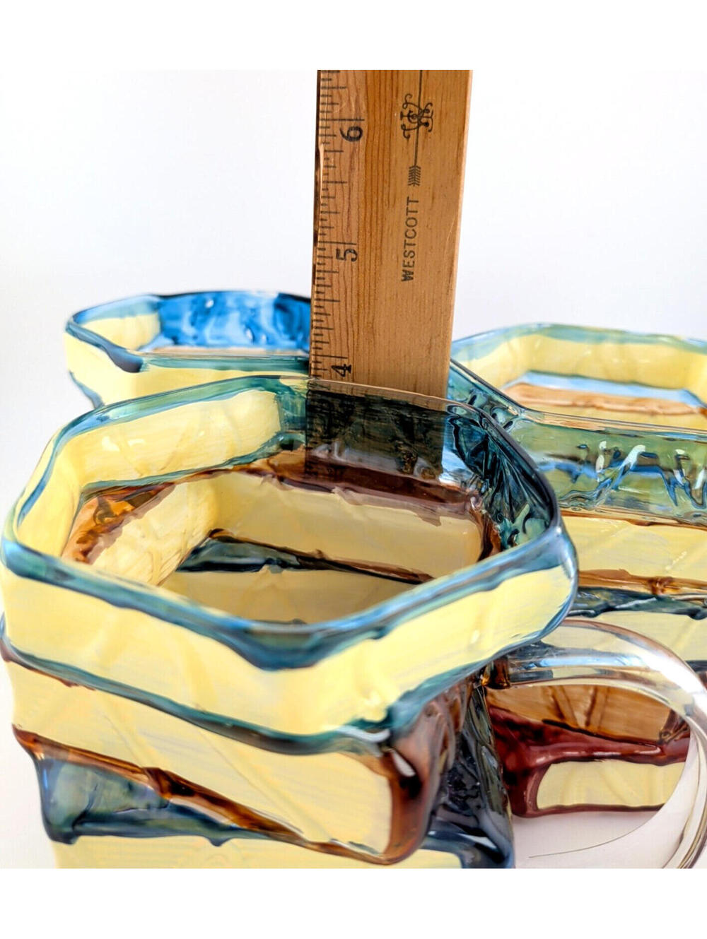 Painted Book Mug Novelty Coffee Mugs Book Lover Gift for Teacher Unique Glass 3 - Picture 4 of 7